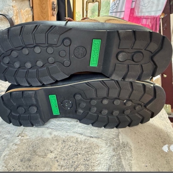 Timberland Euro Hiker Boots Men 11.5 Brown Leather Suede Hiking Boots NWOT - Picture 4 of 7